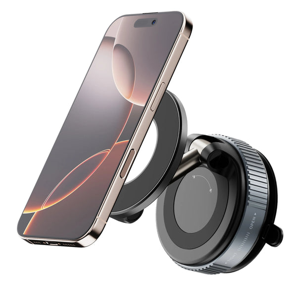 360° Rotating Vacuum Magnetic Phone Holder